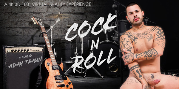 VRBGay - Cock N Roll - Aday Traun VR Porn