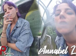 VRSmokers - Smoking On The Bridge - Annabel Lee VR Porn