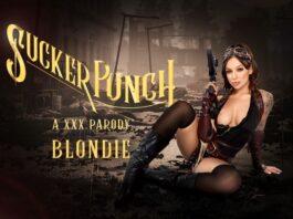 VRCosplayX - Sucker Punch: Blondie A XXX Parody - April Olsen VR Porn