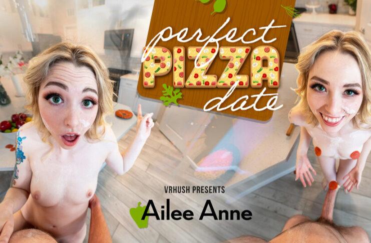 VRHush - Perfect Pizza Date - Ailee Anne VR Porn