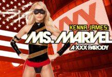 VRCosplayX - Carol Danvers: Ms. Marvel A XXX Parody - Kenna James VRPorn