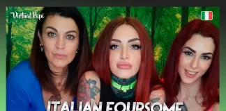Virtual Papi - Italian Foursome - VR Porn