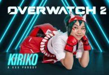 VRCosplayX - Overwatch 2: Kiriko A XXX Parody - VRPorn